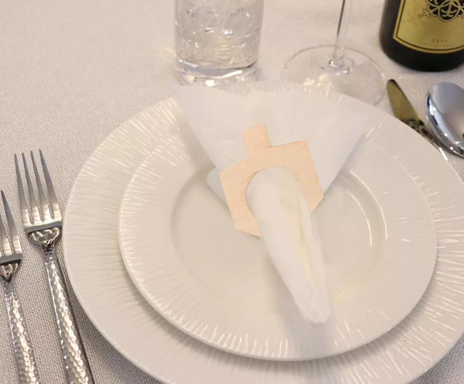 Dreidel Napkin Ring - 4PK