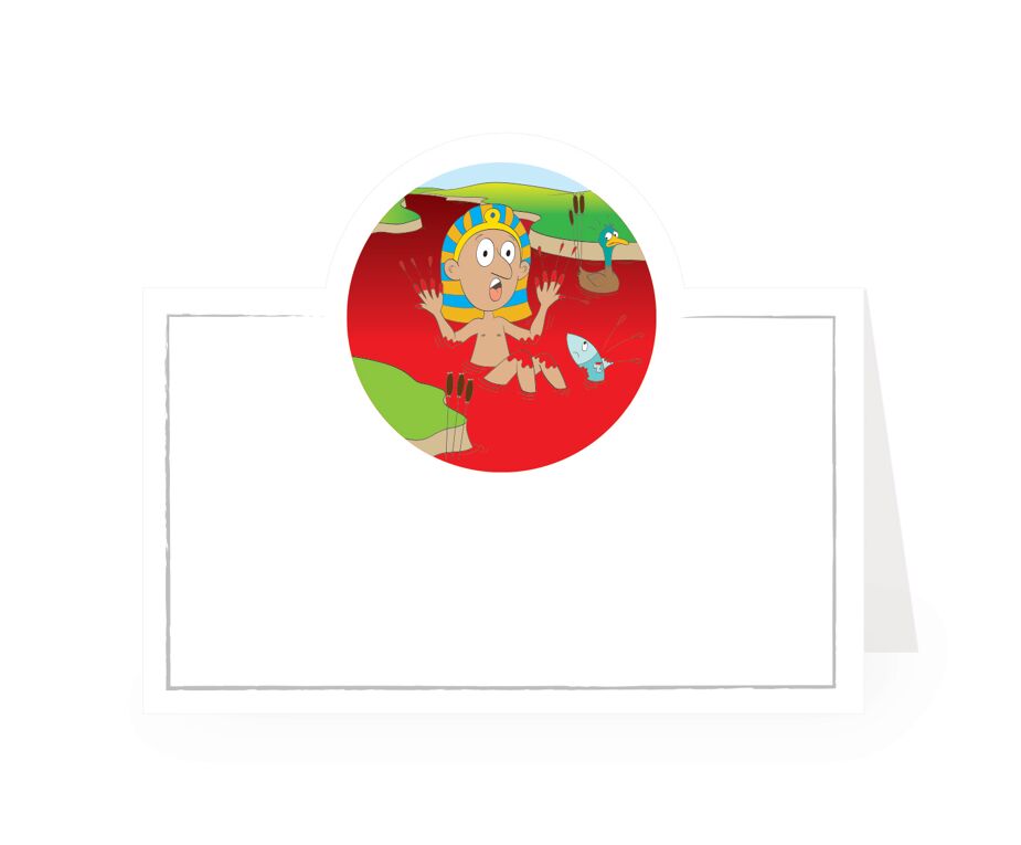 10 Plagues Place Cards