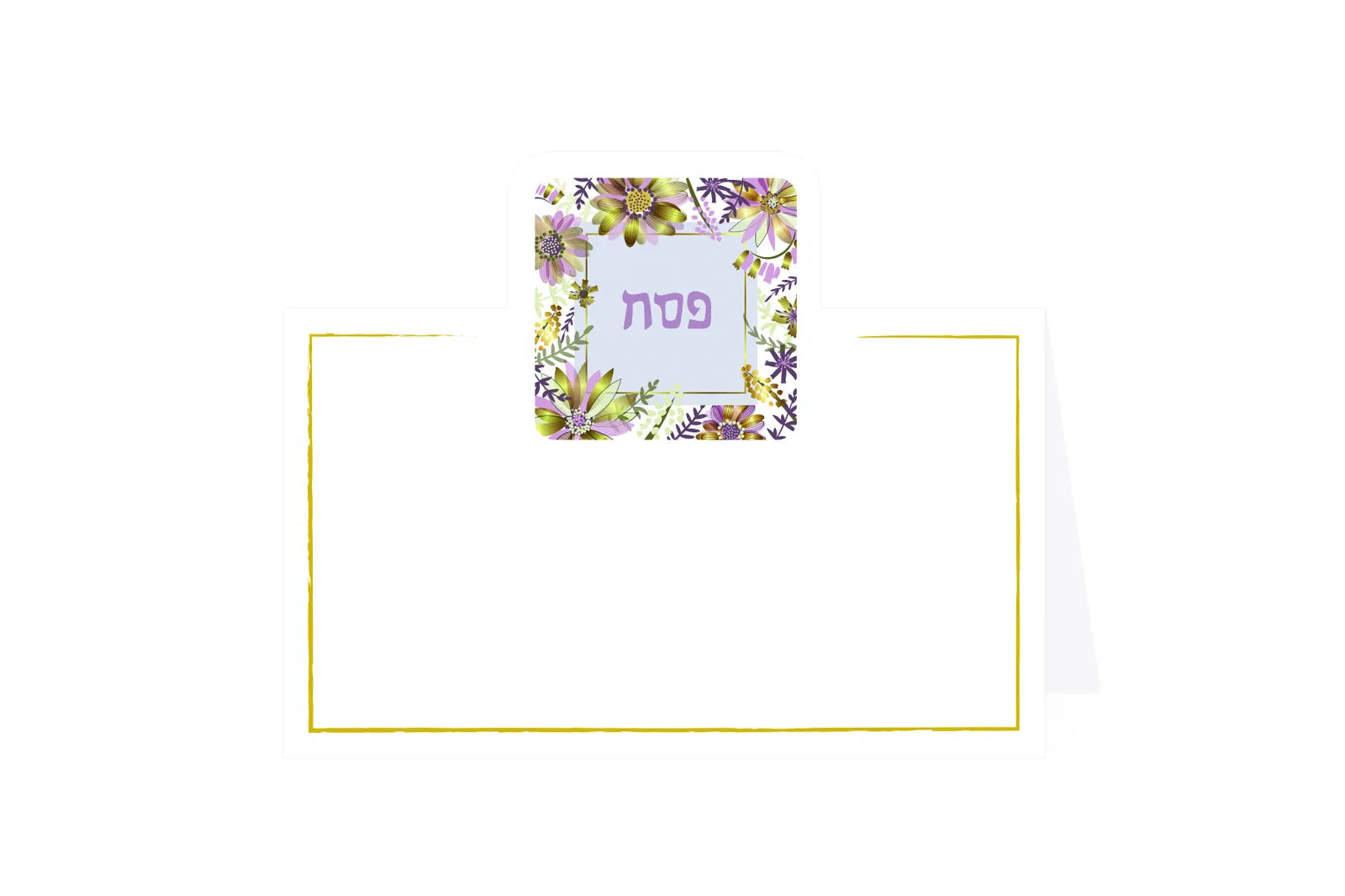 Pack of 12 Place Card - Floral Design