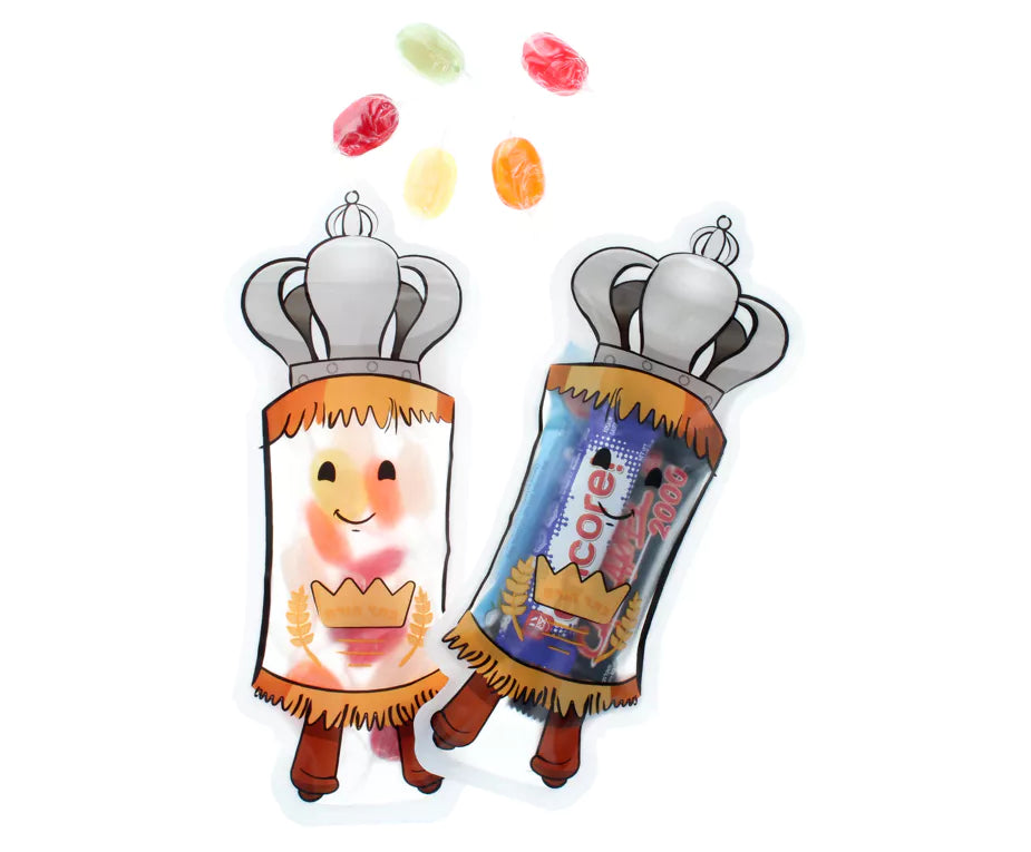 Torah Shaped Treat Bags