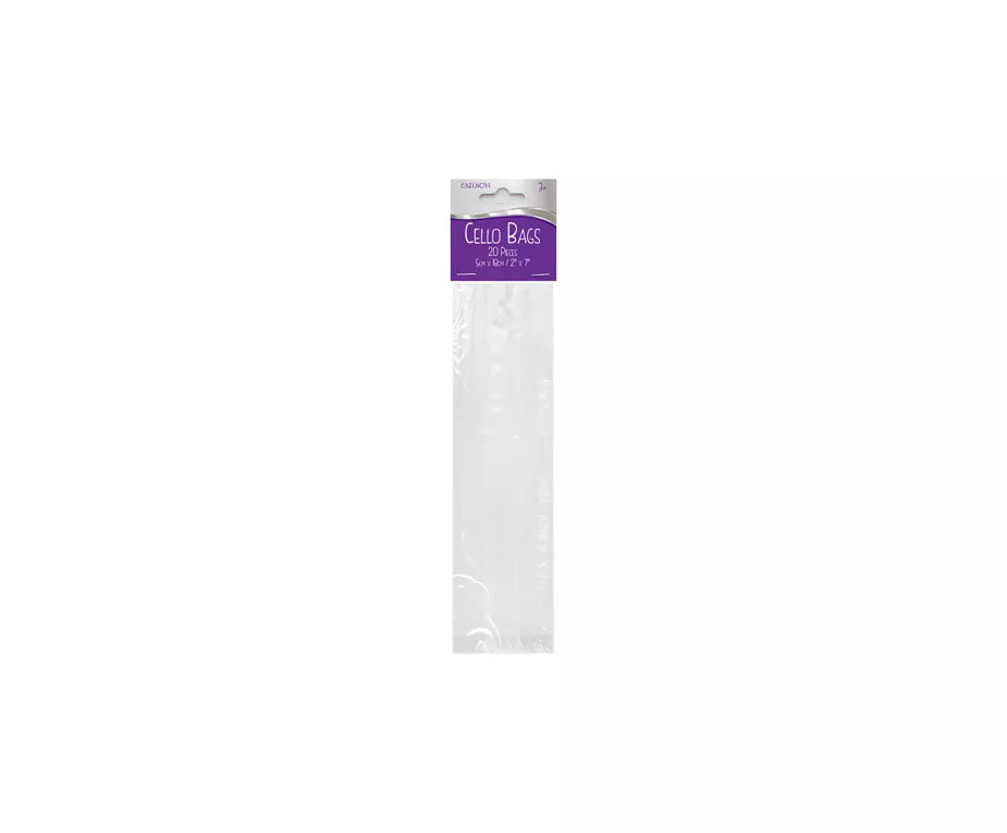 Clear Cello Bags - 8 Sizes