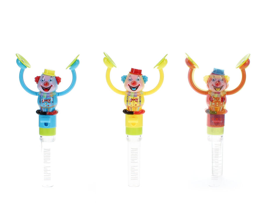 Purim Clown Cymbals Noise Maker (Candy Filler)