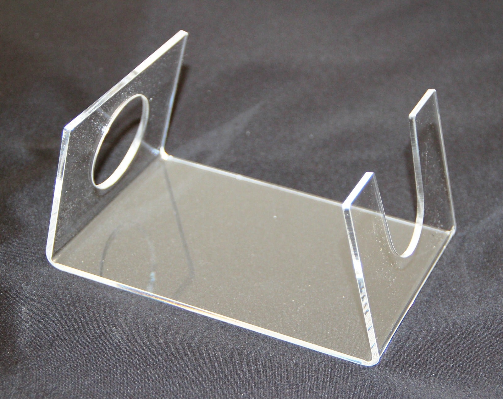 Polished Shofar with Display Stand