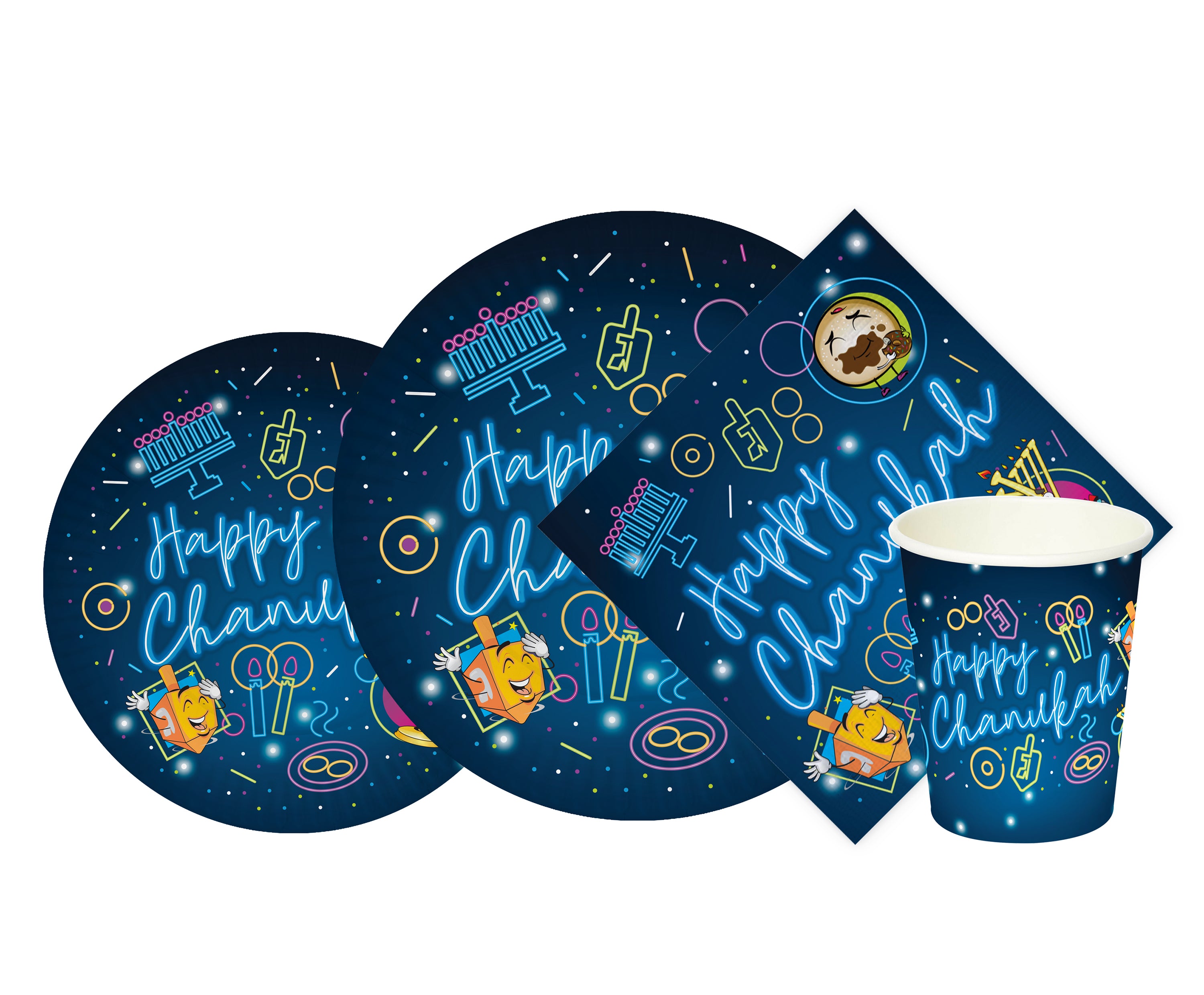 Chanukah Paper Goods Design #6