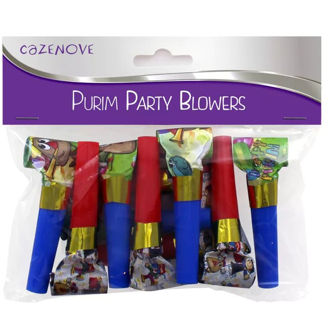 Purim Party Blowers 10PK