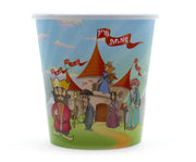 Purim Plastic Cup - Round - 25PK