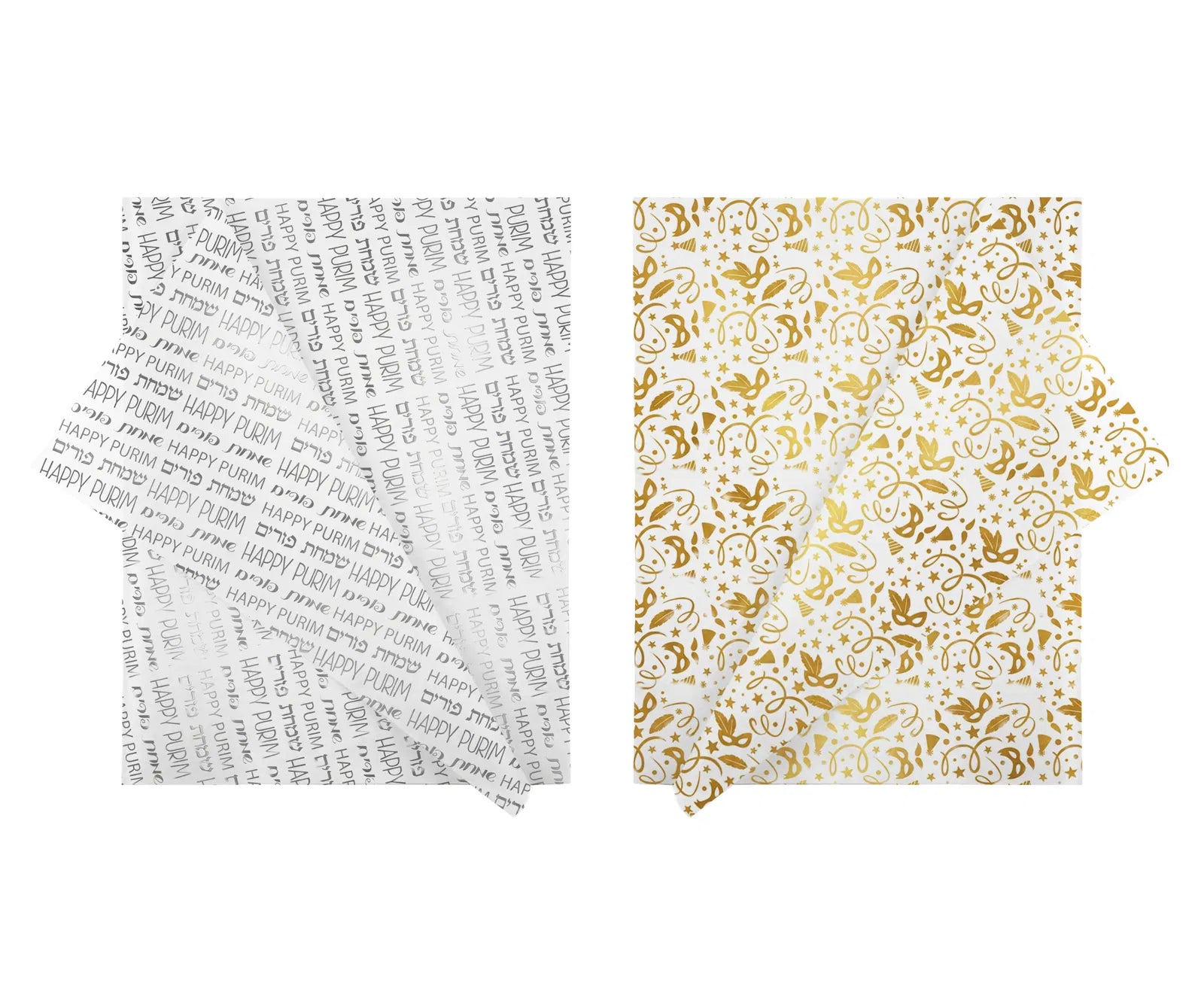 Purim Tissue Paper (3 Colors)