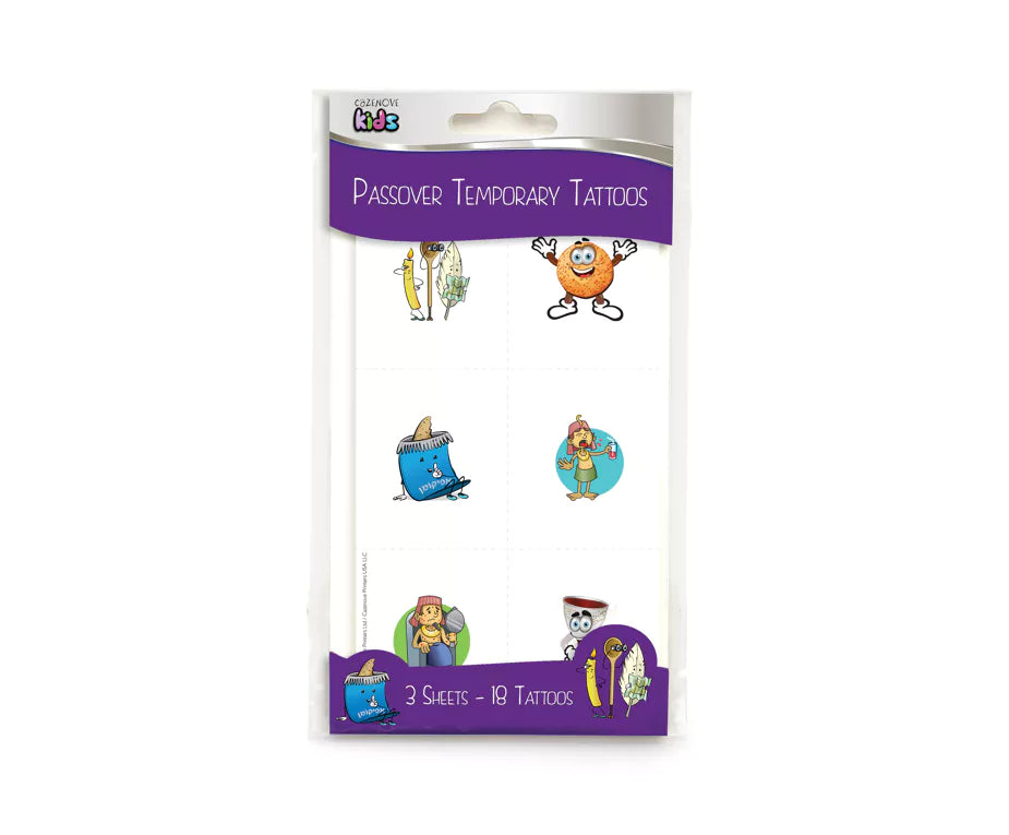 Pesach Temporary Tattoos