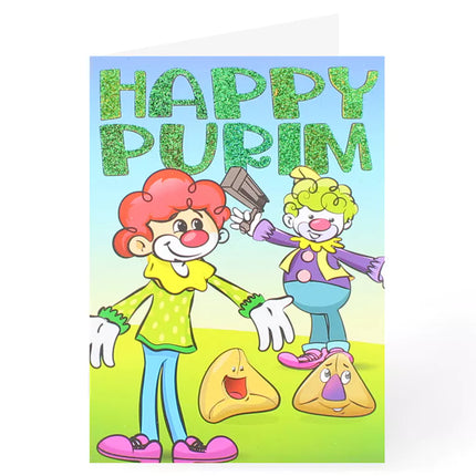 Purim Pack of 5 Cards - 3 Design's