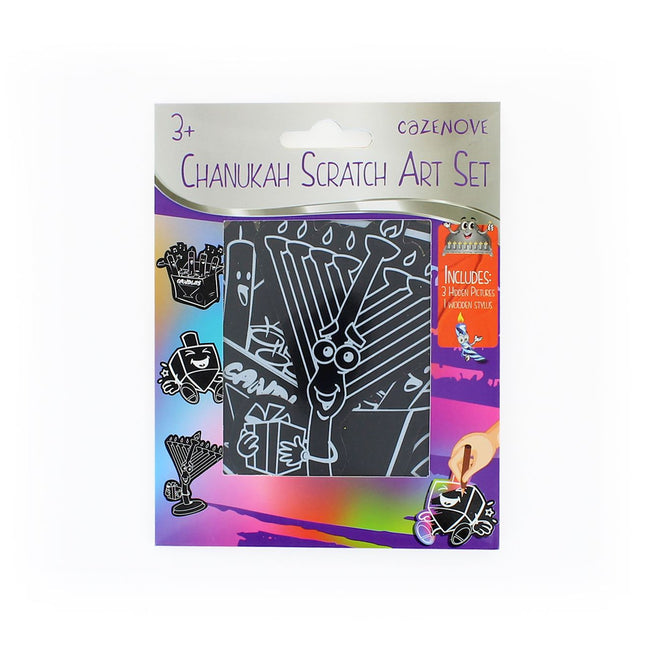 Chanukah Scratch Art Set