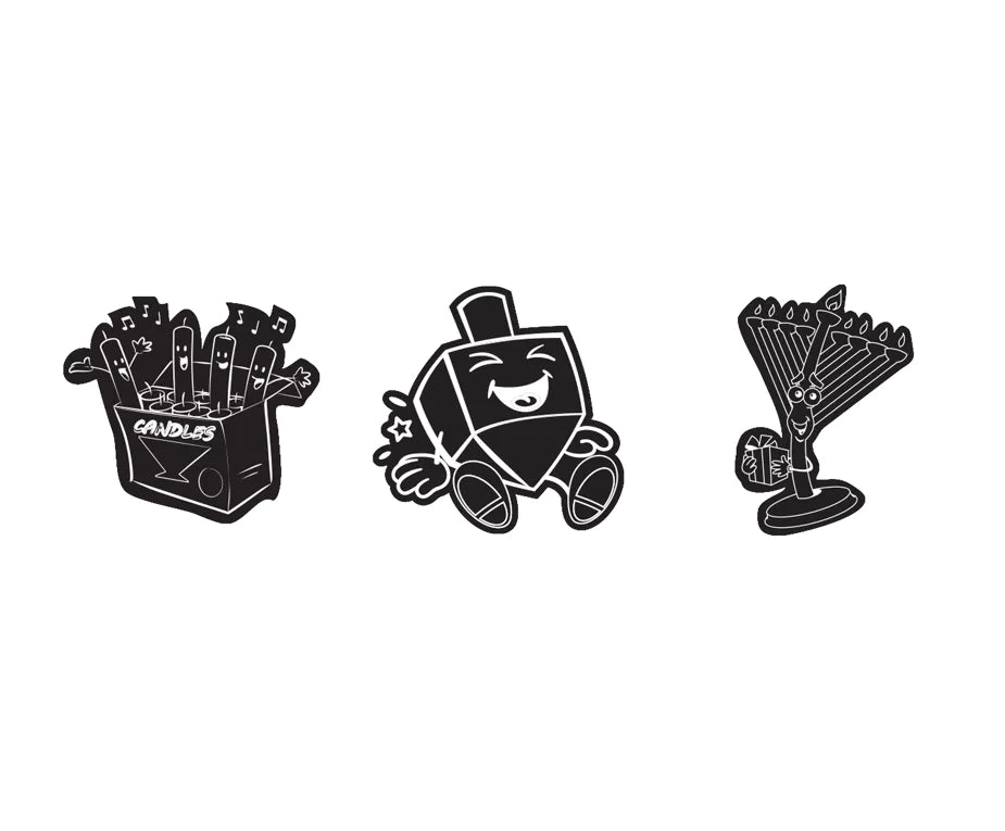 Chanukah Scratch Art Set