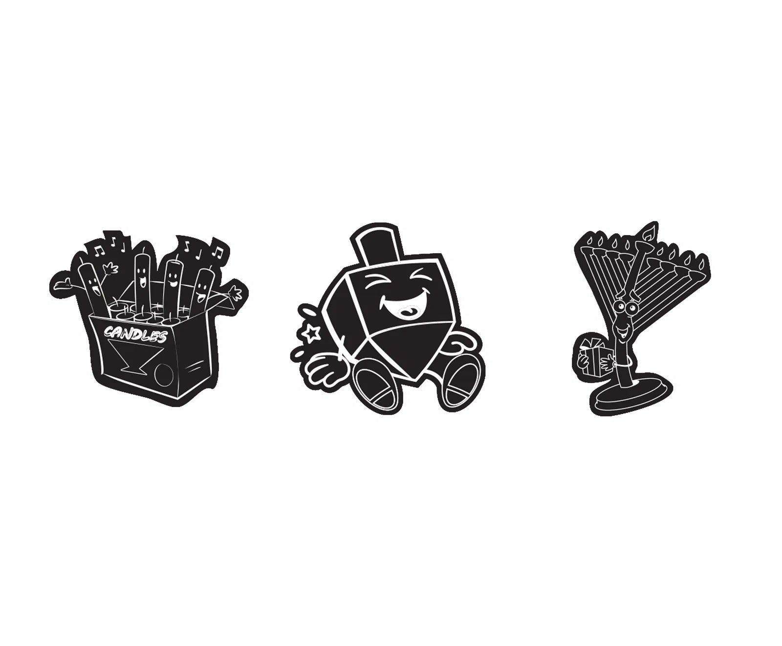 Chanukah Scratch Art Bulk 30PC
