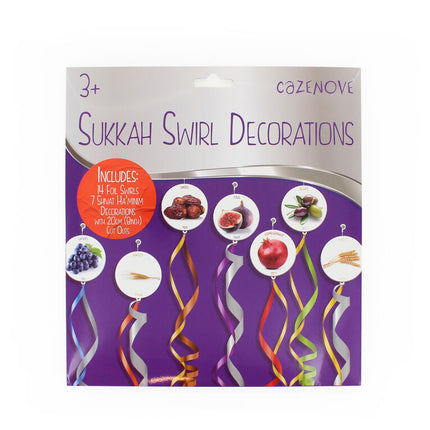 Sukkah Swirl Decorations