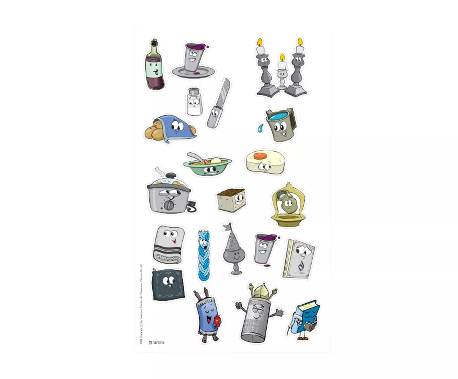 Shabbos Stickers