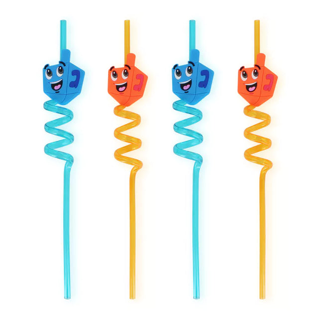 Chanukah Straws - 4 Styles