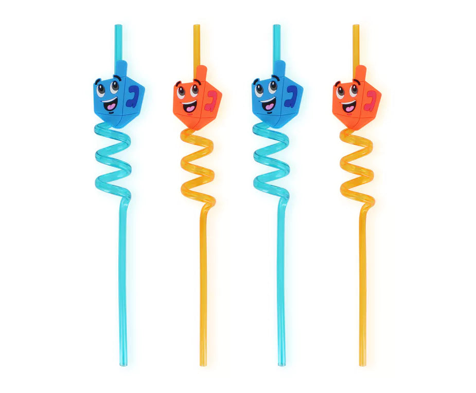 Chanukah Straws - 4 Styles