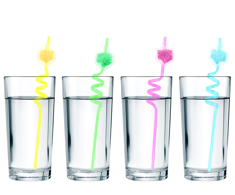 Chanukah Straws - 4 Styles