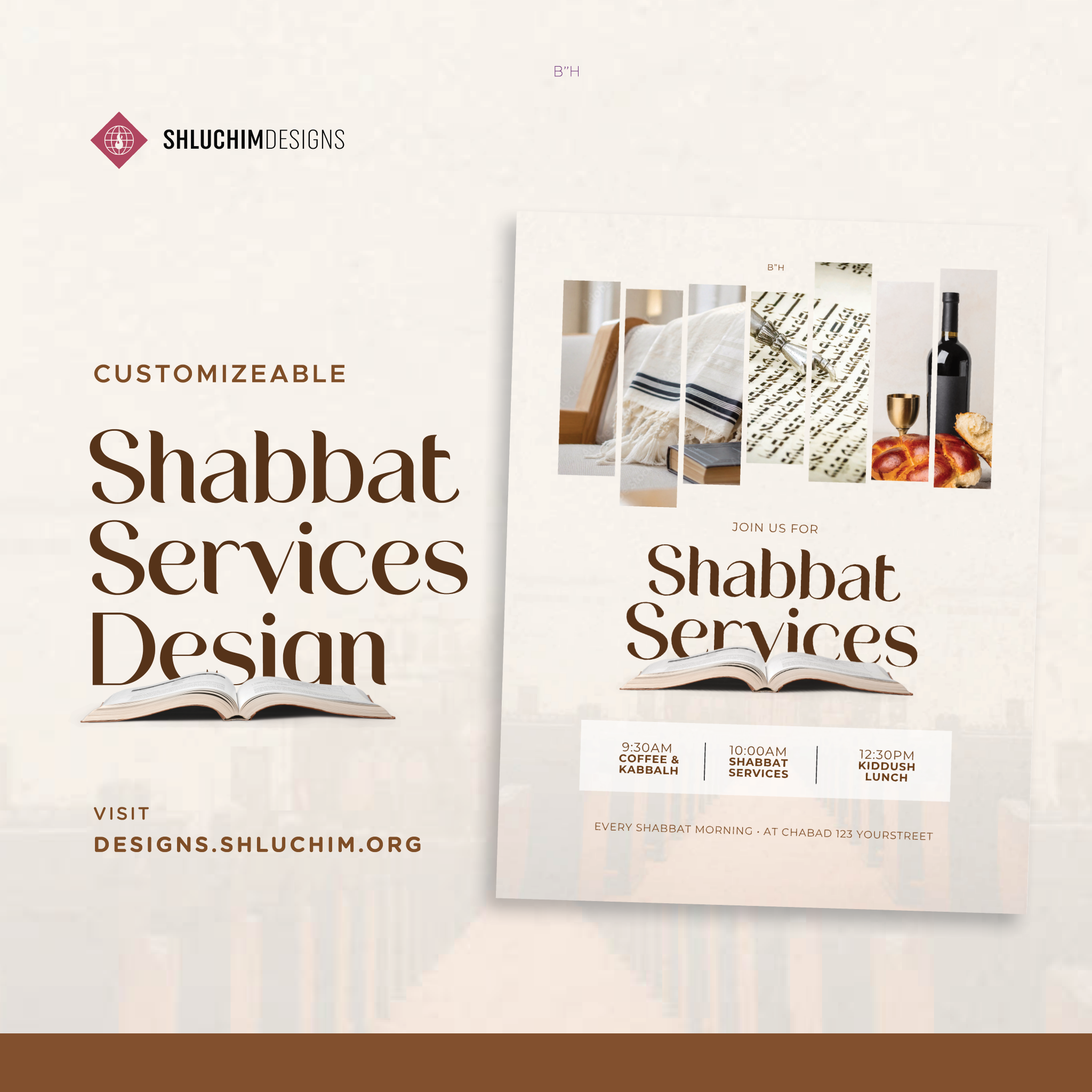 Shabbat Services #1 - Package
