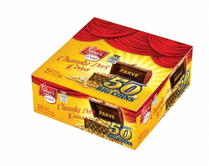 Lieber's Bulk Chocolate Coin Box - NEW!