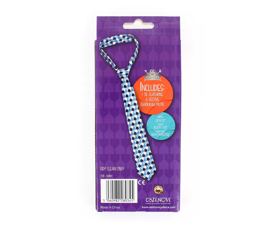 Chanukah Dreidel Tie