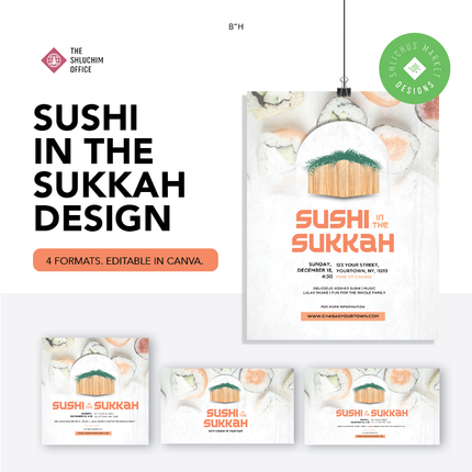 Sukkos - Sushi in the Sukkah #1 - Package