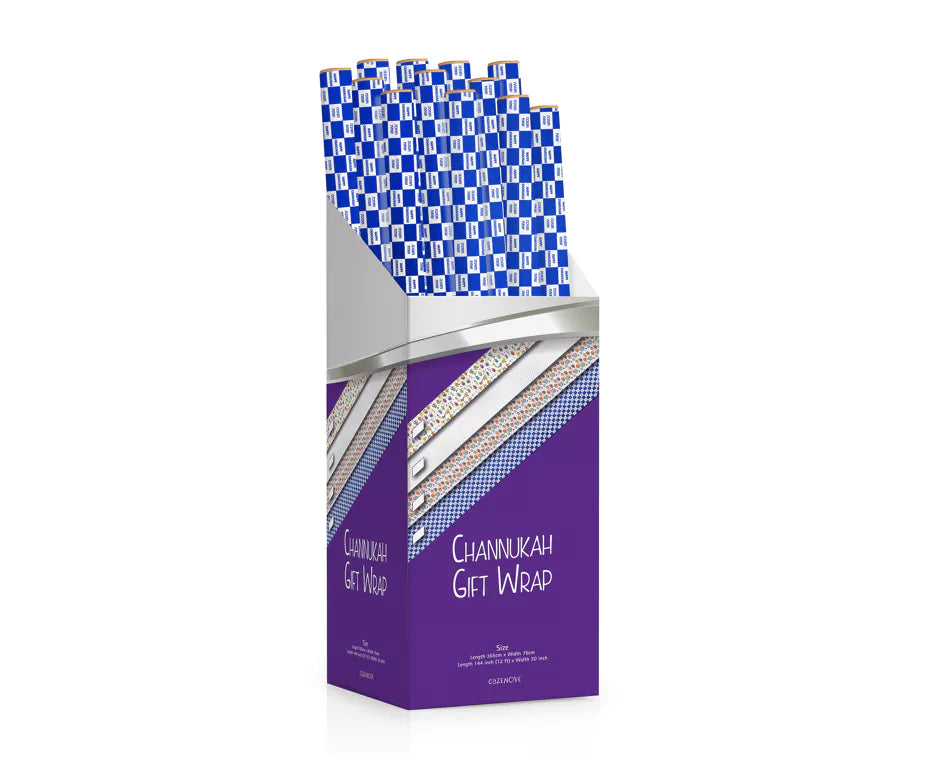 Chanukah Wrapping Paper 5 Styles