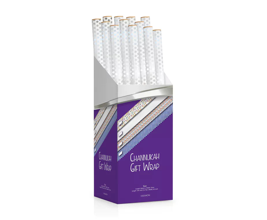 Chanukah Wrapping Paper 5 Styles