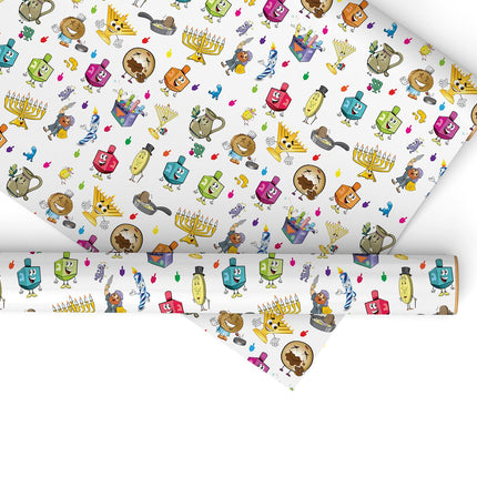 Chanukah Wrapping Paper 5 Styles