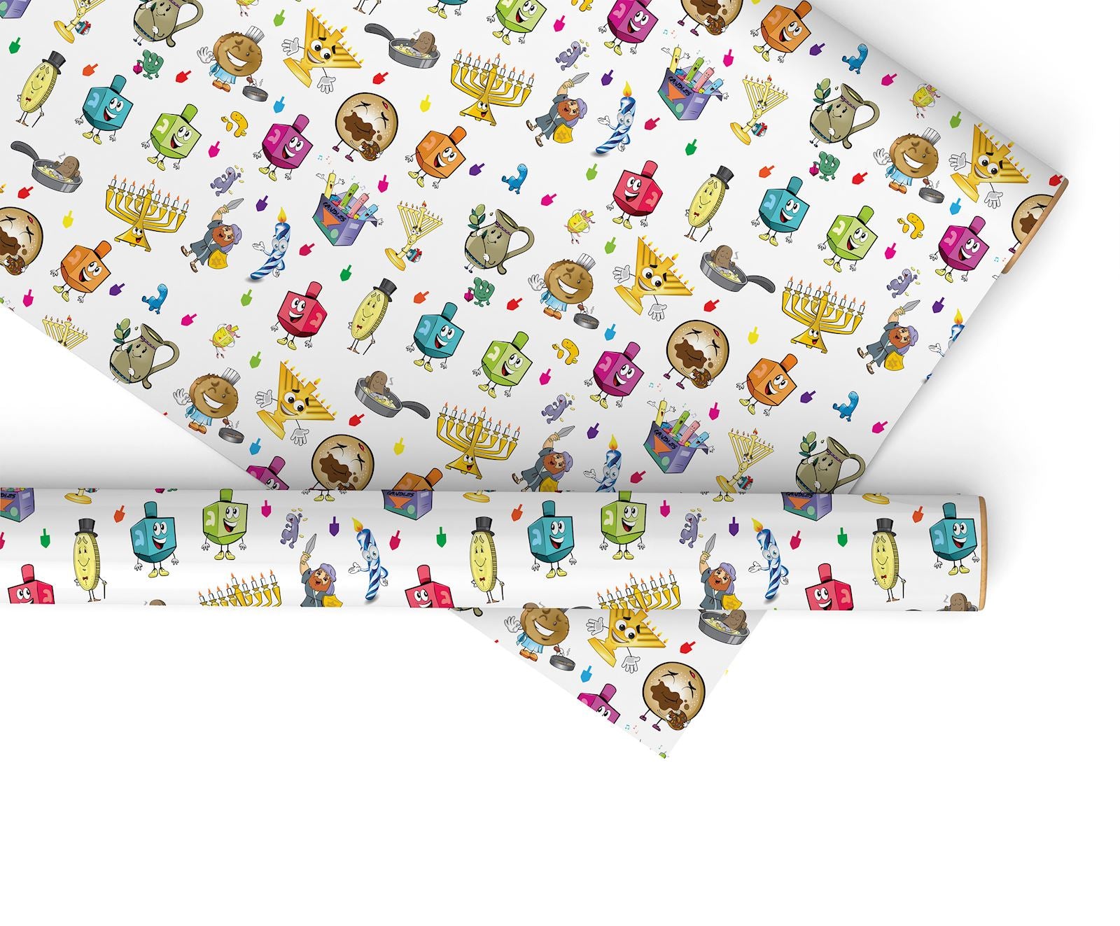 Chanukah Wrapping Paper 5 Styles
