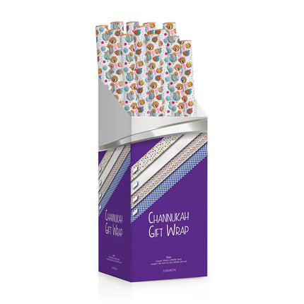 Chanukah Wrapping Paper 5 Styles