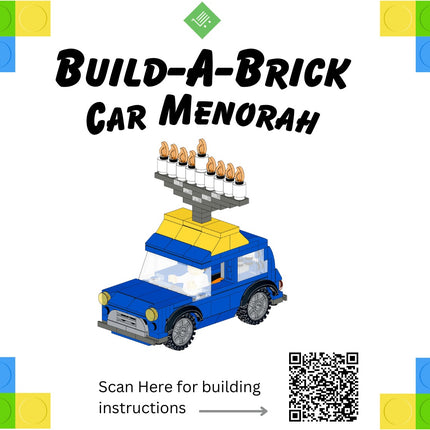 Build A brick Car menorah