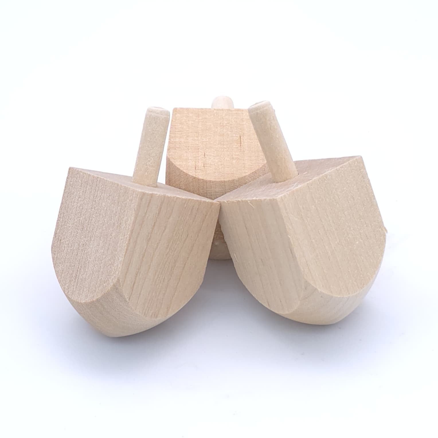 Decorate your own wooden Dreidel 25PK