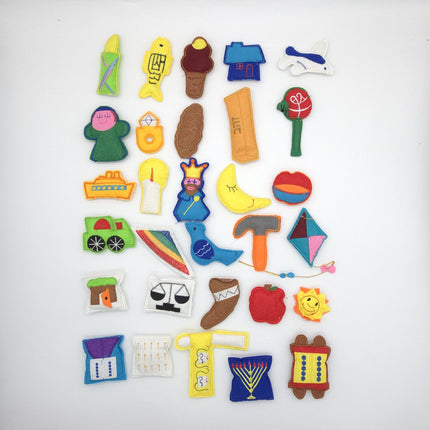 Alef Bet Wall Hanging