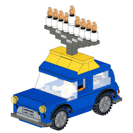 Build A brick Car menorah