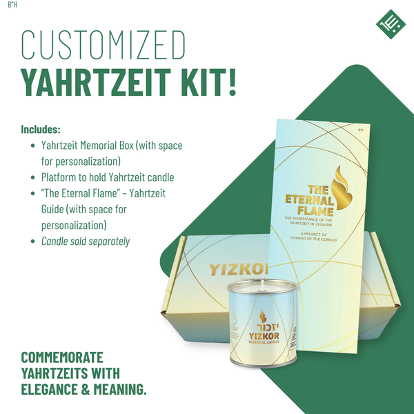 Custom Yahrtzeit Memorial Kit