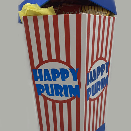 Trapezoid Happy Purim Box