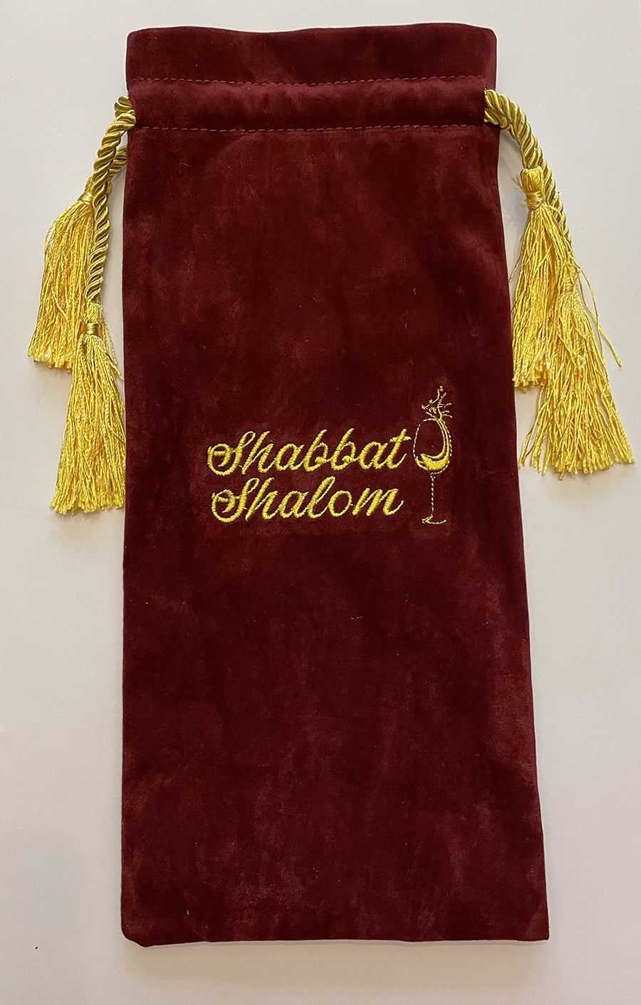 Velvet Wine Bag