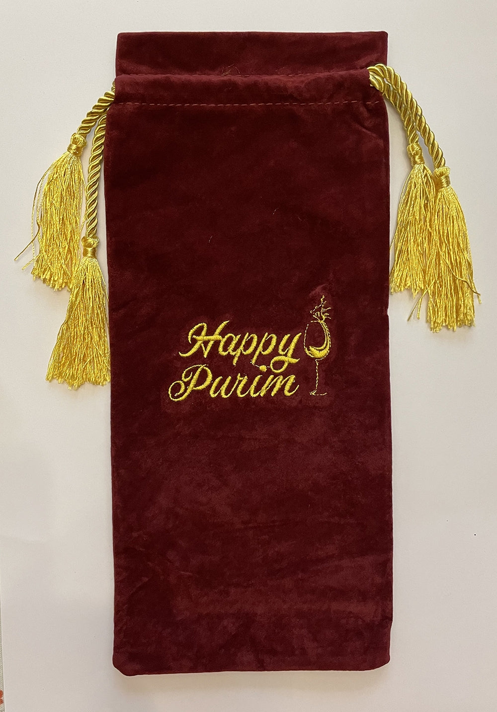 Velvet Wine Bag