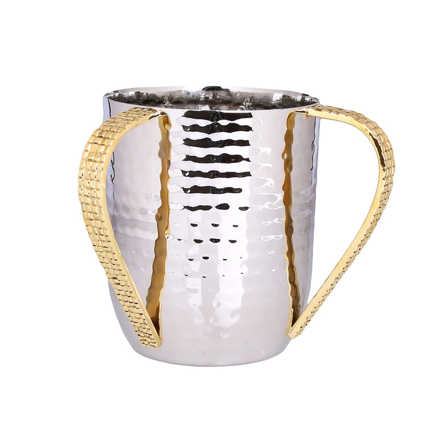 Stainless Steel Wash Cup With Mosaic Handles
