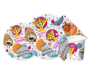 Chanukah Paper Goods - Design #5 Yiddish