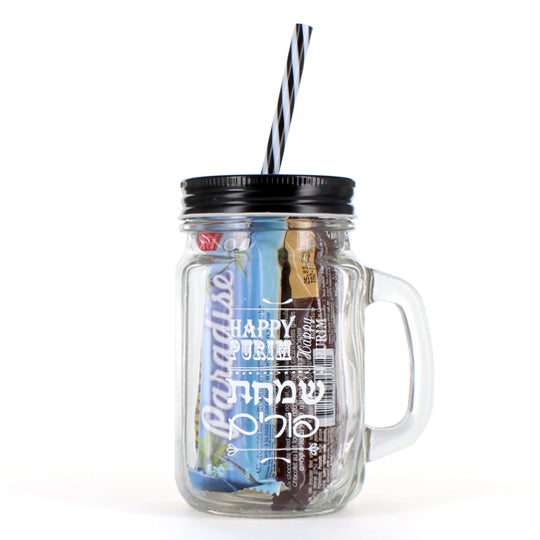 Purim Mason Jars - Case of 12