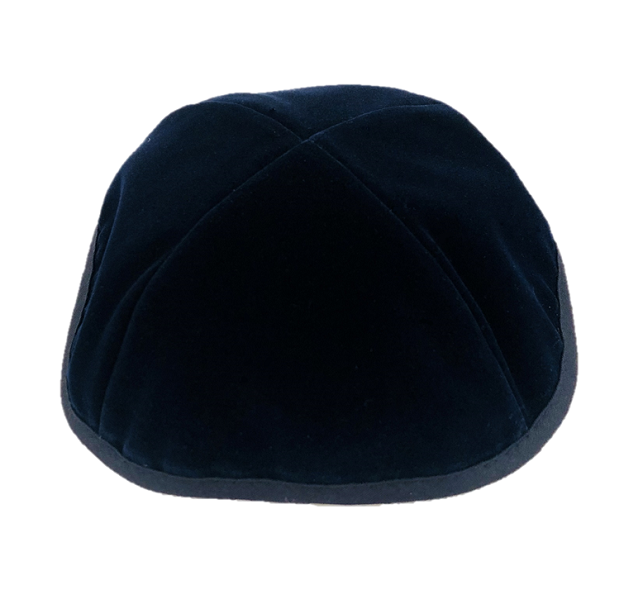 Plain Velvet Kipa
