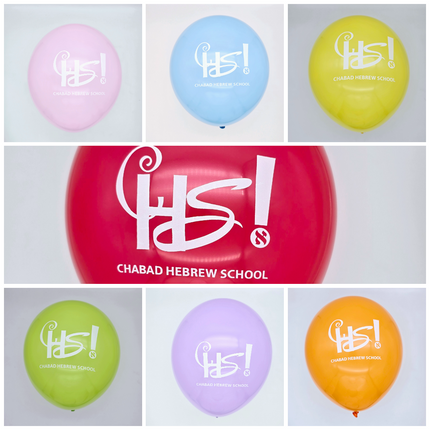 CHS 12" Latex Balloons - Bag of 100