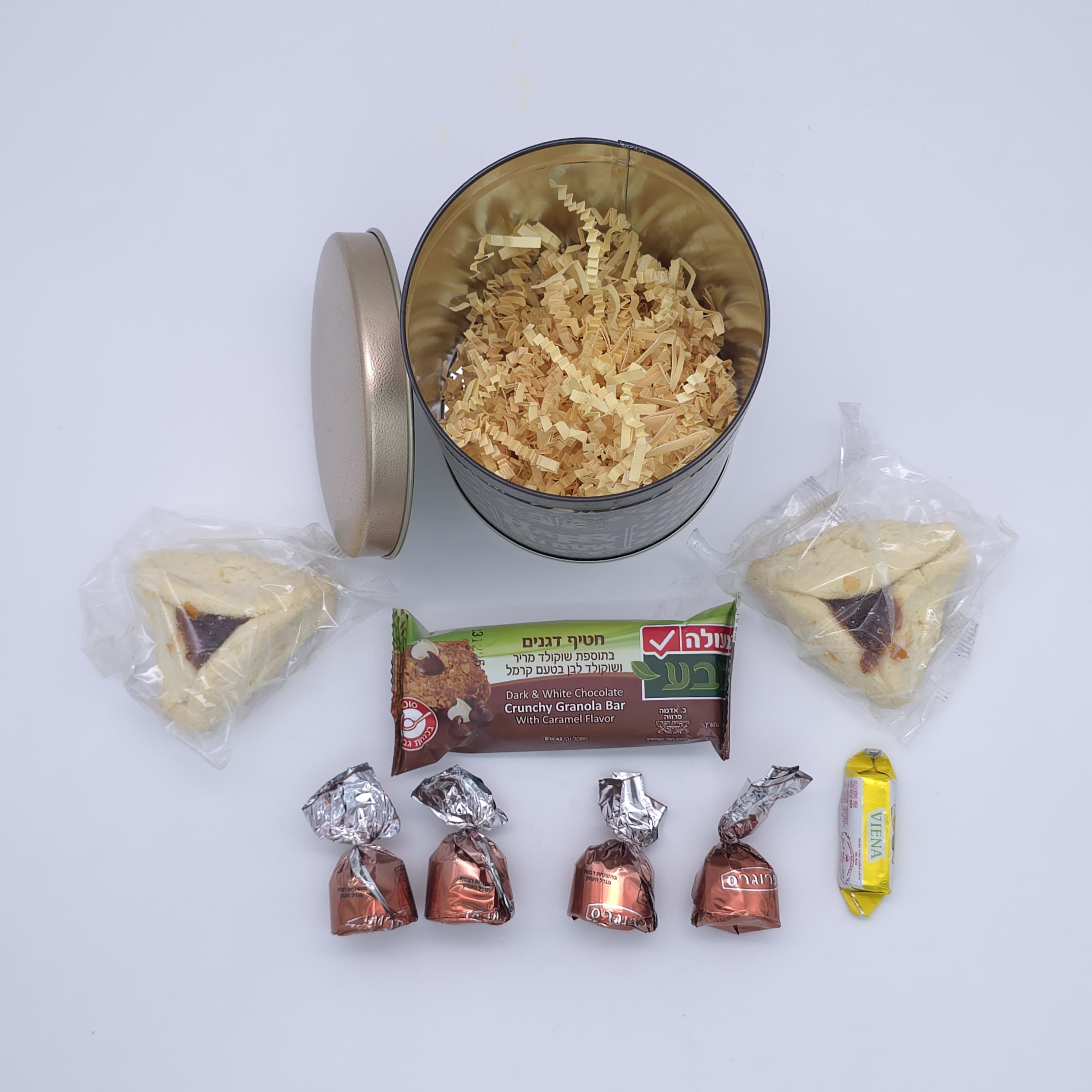 Exclusive Mishloach Manos Tin Can - Singles