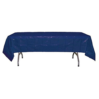 Disposable Plastic Tablecloth - 12PK