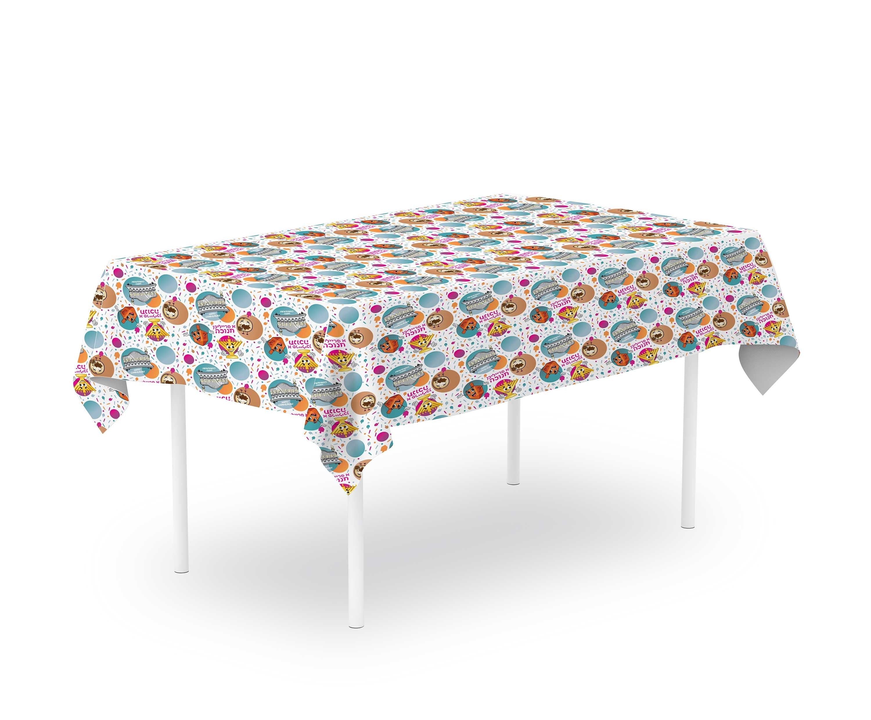 Chanukah Paper Goods - Design #5 Yiddish