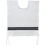 Wool Tzitzis - Chabad - Silk Corners (adult sizes 20-30)