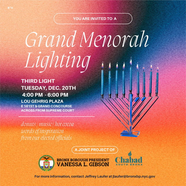 Chanukah - Menorah Lighting #4 - Social Media