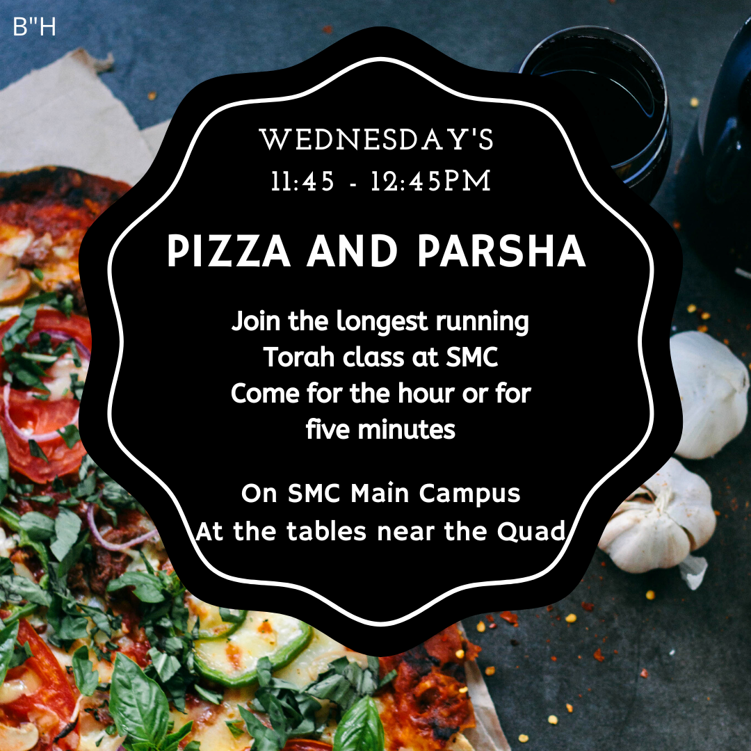 Chumash - Pizza & Parsha #1 - Social Media