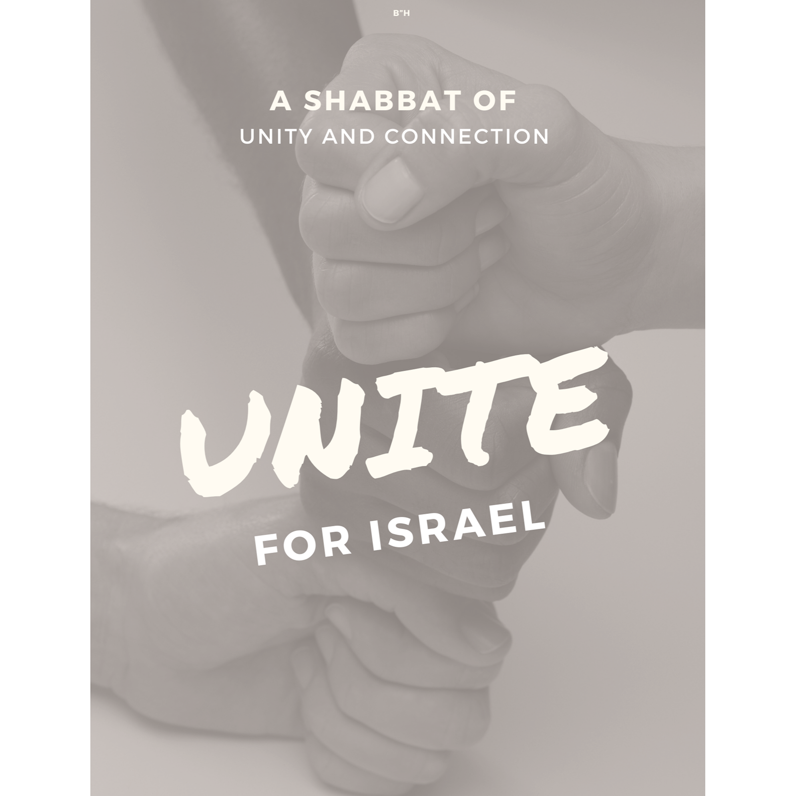 Prayers - Shabbat Booklet #1 - Flyer